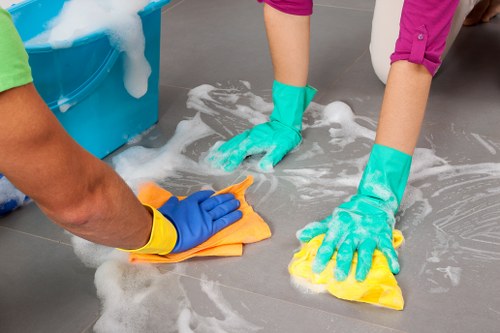 Kitchen and bathroom deep clean included in one off cleaning