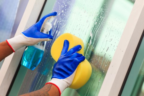 Bathroom cleaned as part of move-out cleaning in Catford
