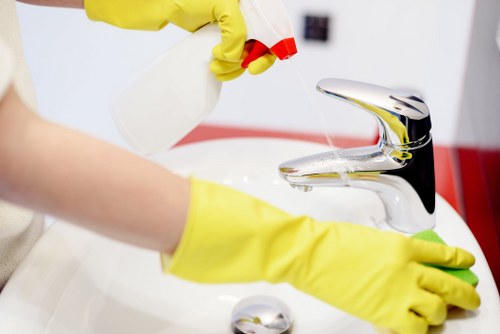 Professional cleaner in Catford delivering thorough cleaning services