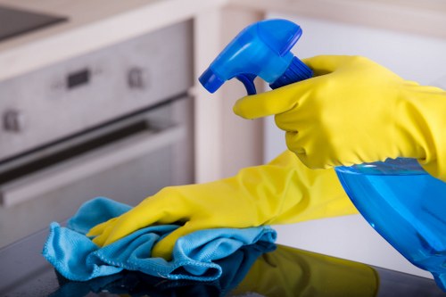 End of tenancy cleaners working in a Catford property