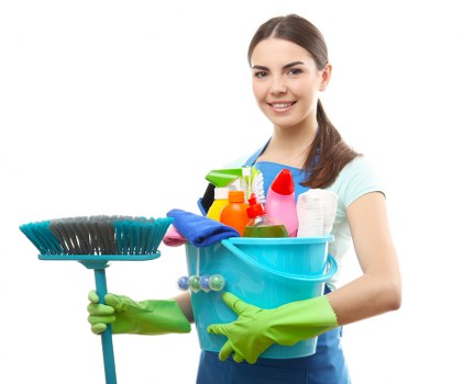 Local mattress cleaning technician working in a Catford bedroom